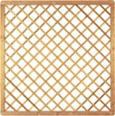 Vorschaubild T&J Avantgarde Diagonal-Rankgitter 180 x 180 cm