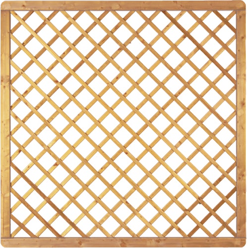 T&J Avantgarde Diagonal-Rankgitter 180 x 180 cm