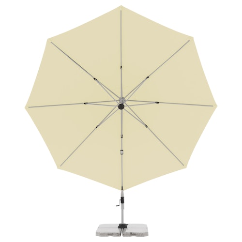 doppler Pendelschirm ACTIVE 370, Aluminium Grau / 100 % Polyester 200 g/m²