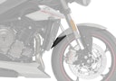 Vorschaubild BODYSTYLE Kotflügelverlängerung vorne ABS Kunststoff schwarz-matt für TRIUMPH Speed Triple S, Street Triple R, Street Triple RS, Street Triple S