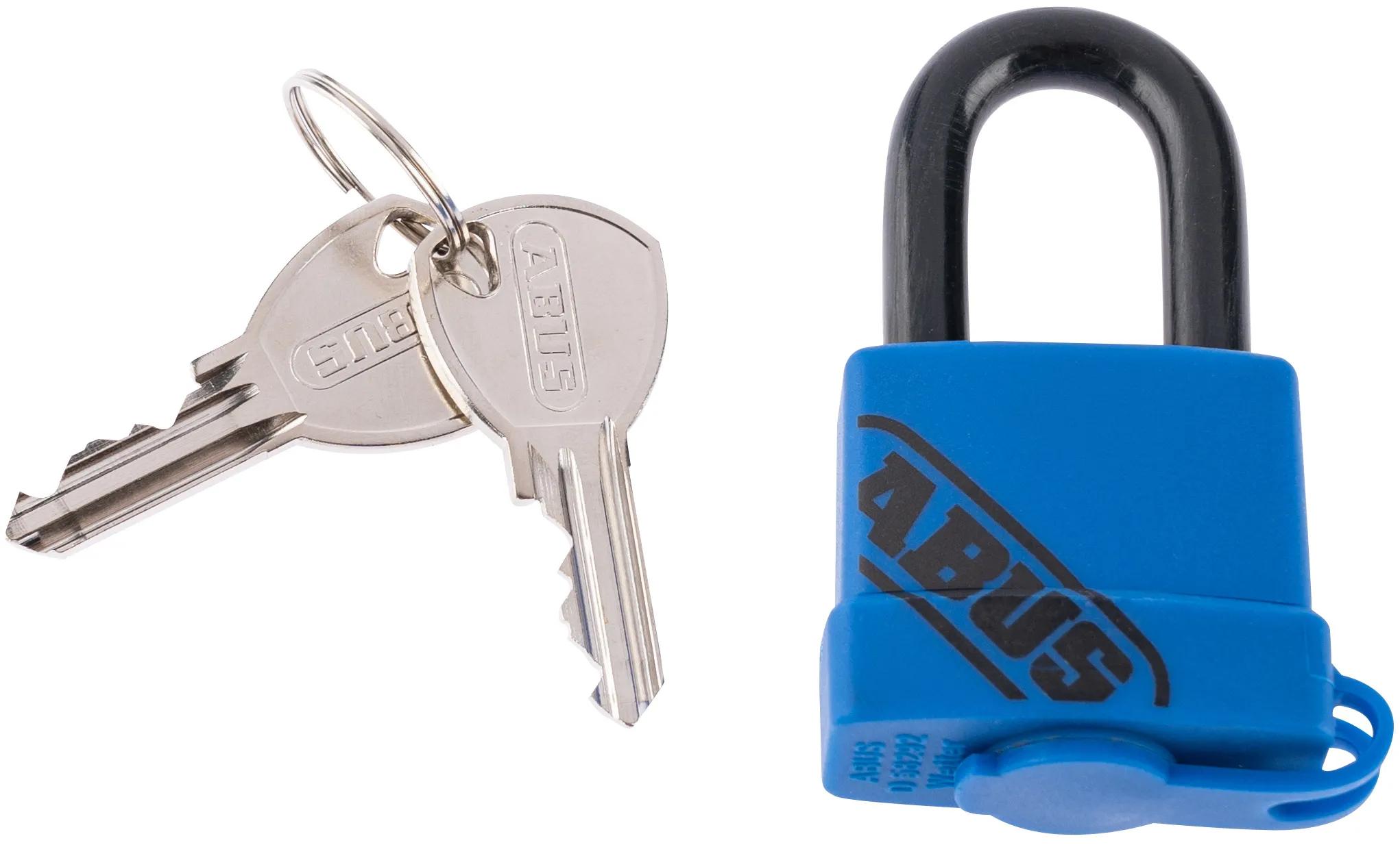 ABUS Vorhängeschloss 70IB/35 Aqua Safe Blau