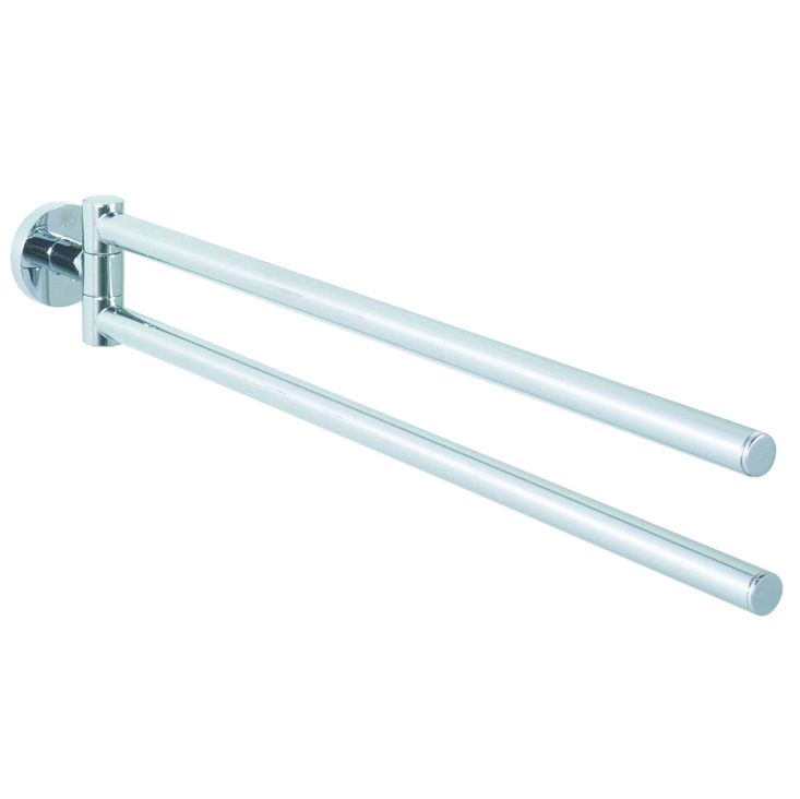 Bravat Handtuchhalter 2-armig Varuna, chrom