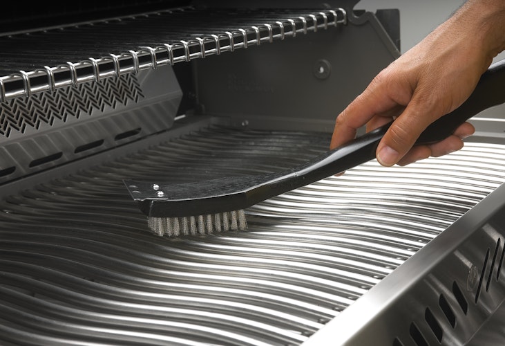 NAPOLEON Holzgrillbürste mit Edelstahl Borsten (62118)