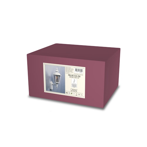 Konstsmide Wandleuchte Pallas Up klein, versch. Farben 