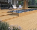 Vorschaubild NewTechWood Deluxe WPC-Terrassendiele Hohlkammer Red Cedar  23 x 138 mm