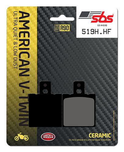 SBS Bremsbelag 519H.HF Street High Power Ceramic