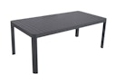 Vorschaubild Garden Pleasure Gartenmöbel Set AMIRA / SINTRA, Ausziehtisch 195 /240 x 100 + 6 Sessel, Alu Anthrazit / Kunststoffgewebe Grau / Kissen 100 % Polyester