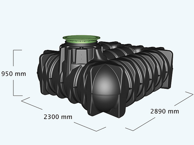 Graf Flachtank Platin 5000 l