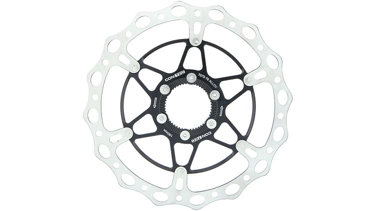 CONTEC Bremsscheibe CDR-CL 160 mm silber