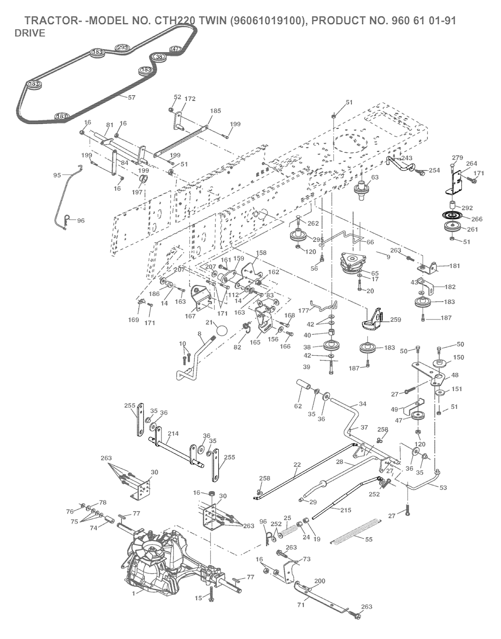 Explosionszeichnung Ersatzteile