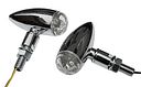 Vorschaubild HIGHSIDER pro Micro-Bullet LED Indicator Gehäuse Chrom / Linse Klar (Paar), Vorn & Hinten