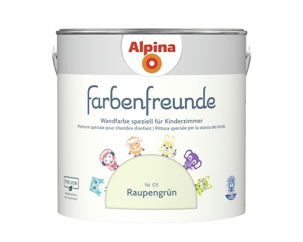 Alpina Farbenfreunde Nr. 05 Raupengrün 2,5 Liter matt