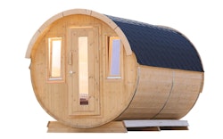 Wolff Finnhaus Campingfass 330 2-Raum Schwarz Bausatz zur Selbstmontage