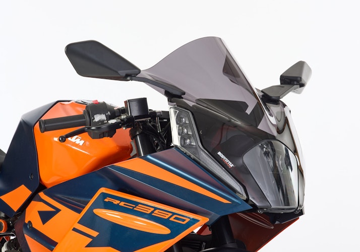 BODYSTYLE Racing Cockpitscheibe Perspex® Acrylic 3mm  für KTM RC 125, RC 390