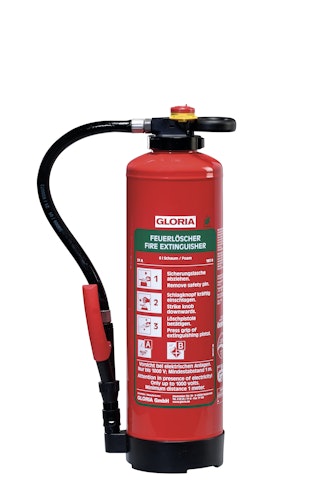 Gloria Schaum-Feuerlöscher SB6 PRO fluorfrei