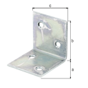 Vorschaubild Alberts® Breitwinkel, sendzimirverzinkt, TxHxB 40x40x40 mm, verpackt à 25 St. 332686