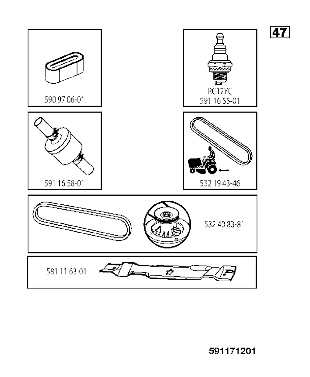 Explosionszeichnung Ersatzteile