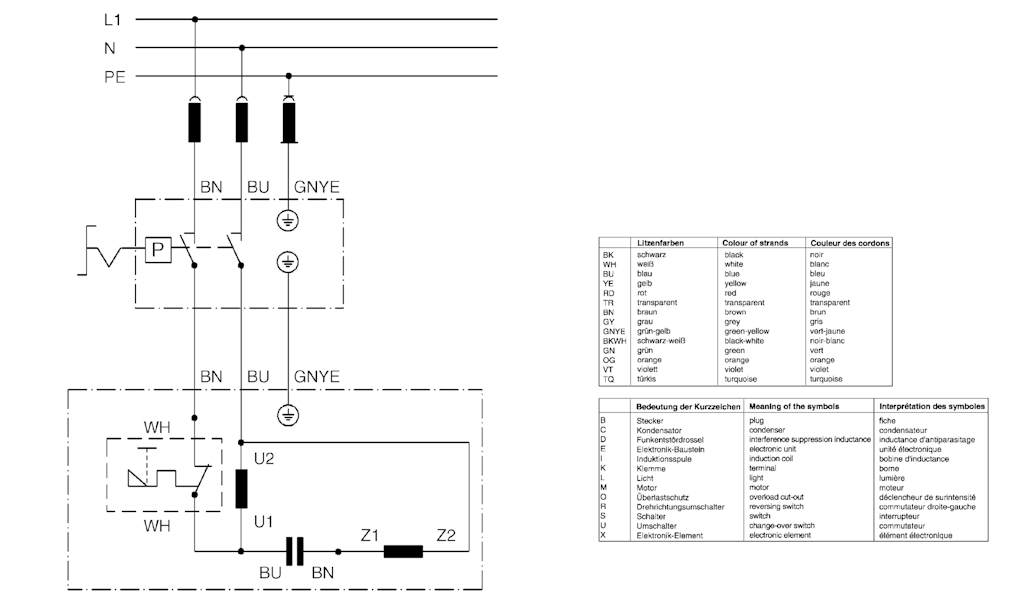 Explosionszeichnung Ersatzteile