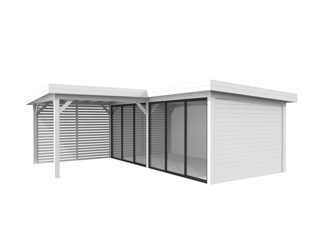 Palmako Carport/Pavillon Connect Lenna 24,9 m² Set 413 Slide