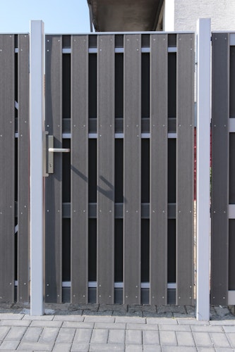 Traumgarten JUMBO WPC Einzeltor auf Maß