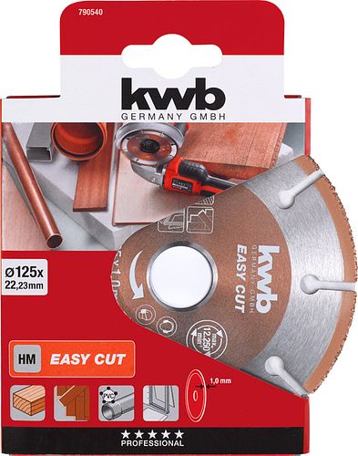 kwb EASY-CUT HM Trennscheibe 125mm 790540
