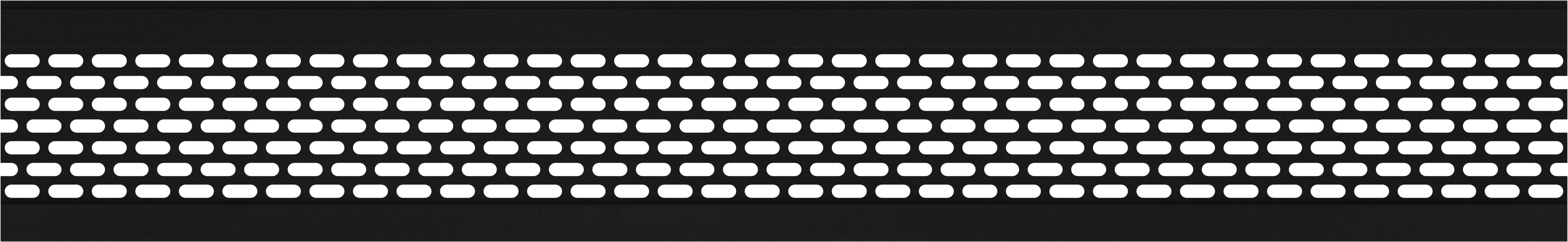 OSMO ALU Dekor Ovale 19x277, 184cm Alu Anthrazit