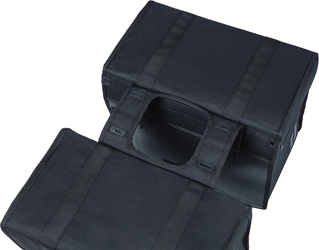 Basil Kavan Eco Classic Doppeltasche 58 l schwarz