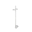Alberts® Universalpfosten 70 mm Abstand feuerverzinkt zum Aufschrauben L 1150mm 