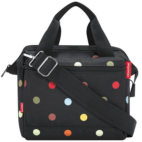 reisenthel Lenkertasche Roomy schwarz dots
