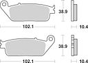Vorschaubild SBS Bremsbelag 654HS Street Sinter