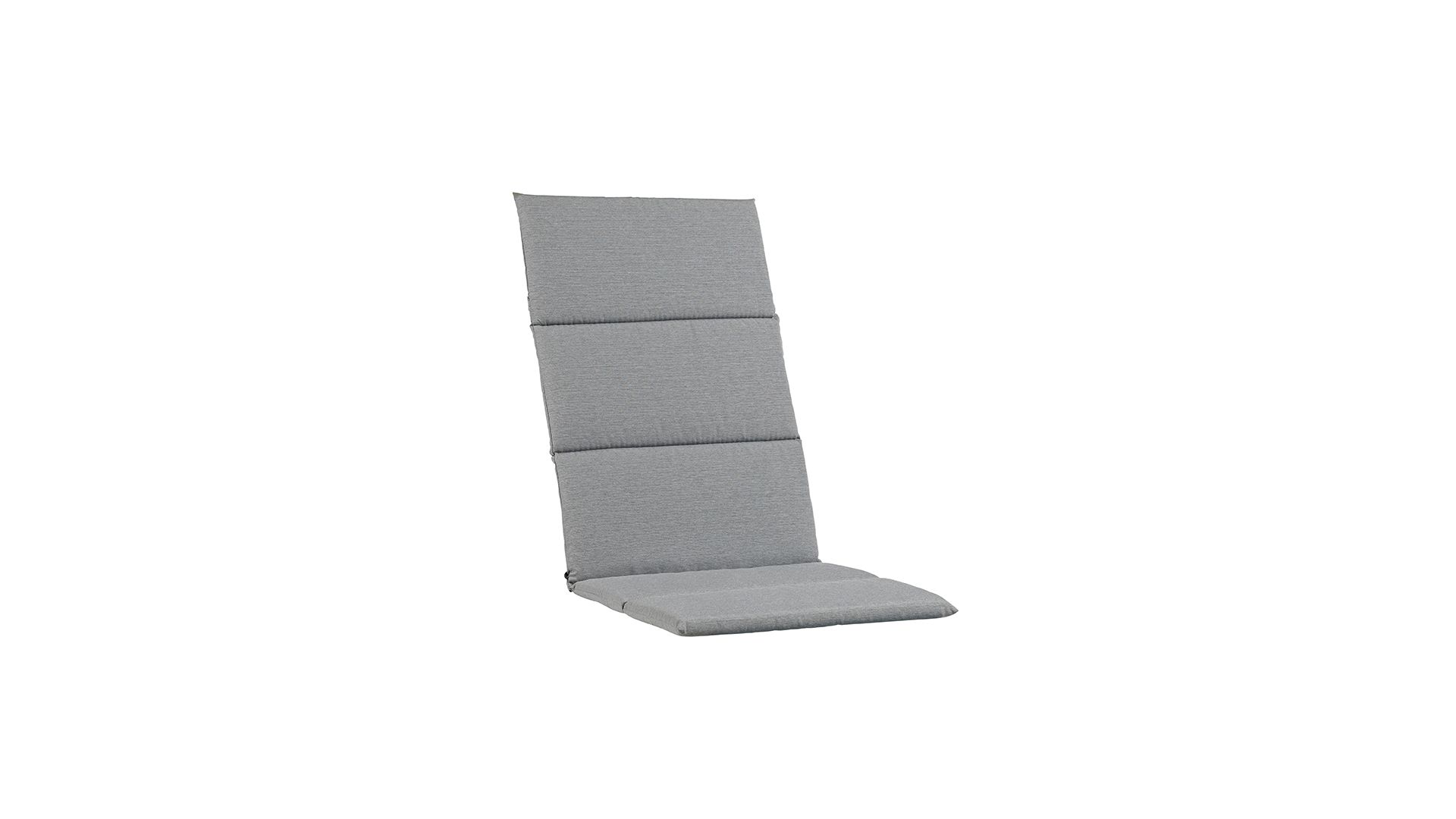 Kettler Hochlehnerauflage SEE 120 x 48 x 3 cm, 100 % Polyester, Dessin 8010 Charcoal