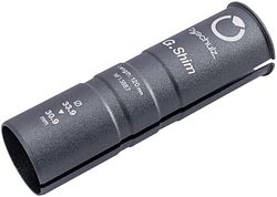 by,schulz Distanzhülse G.Shim 120 mm schwarz Basis-Ø 30,9, Erweiterung auf Ø 33,9