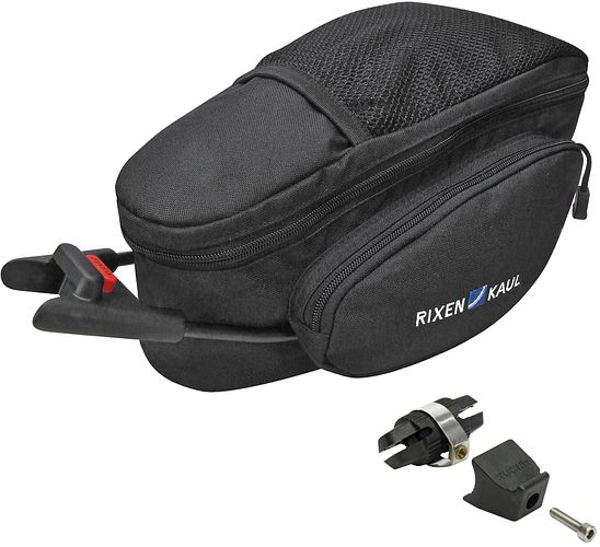 Rixen & Kaul Satteltasche Contour Magnum SA 6 l schwarz