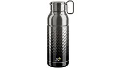 Elite Mia Inox Trinkflasche 650 ml schwarz/silber