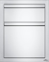 NAPOLEON Einbau-Mülleimer-Schrank & Küchenrollenhalter (46 x 61 cm) (BI-1824-1W)