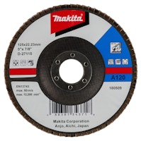 Makita Fächerschleifsch. 125mm A120 D-27115
