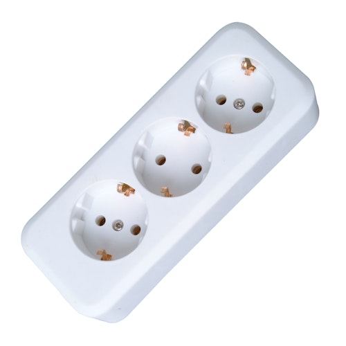 Kopp Steckdosenleiste weiss - 120301007