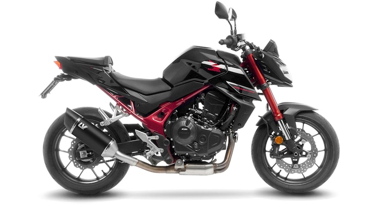 LEOVINCE Slip-On Schalldämpfer "SBK LV-14 R - Black Edition" 15600B für Honda CB