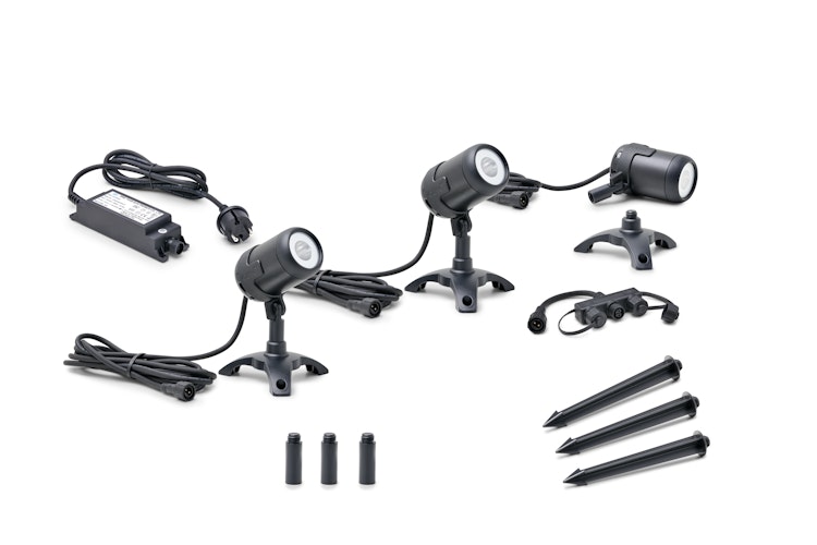 Oase Teich-Gartenbeleuchtung LunAqua Connect M Set 3​