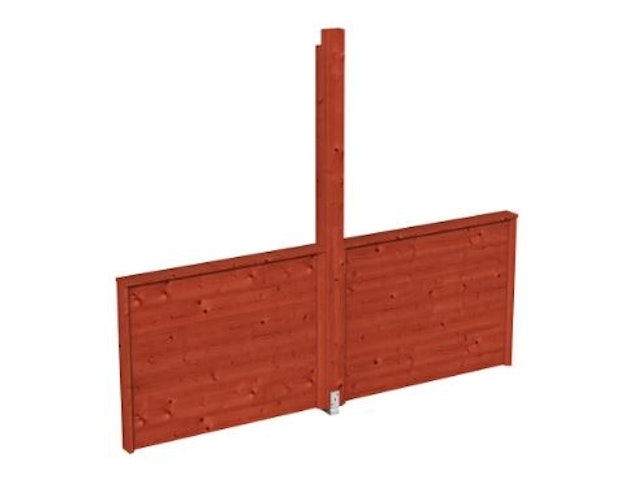 Skan Holz Brüstung halbhoch für Pavillon Toulouse