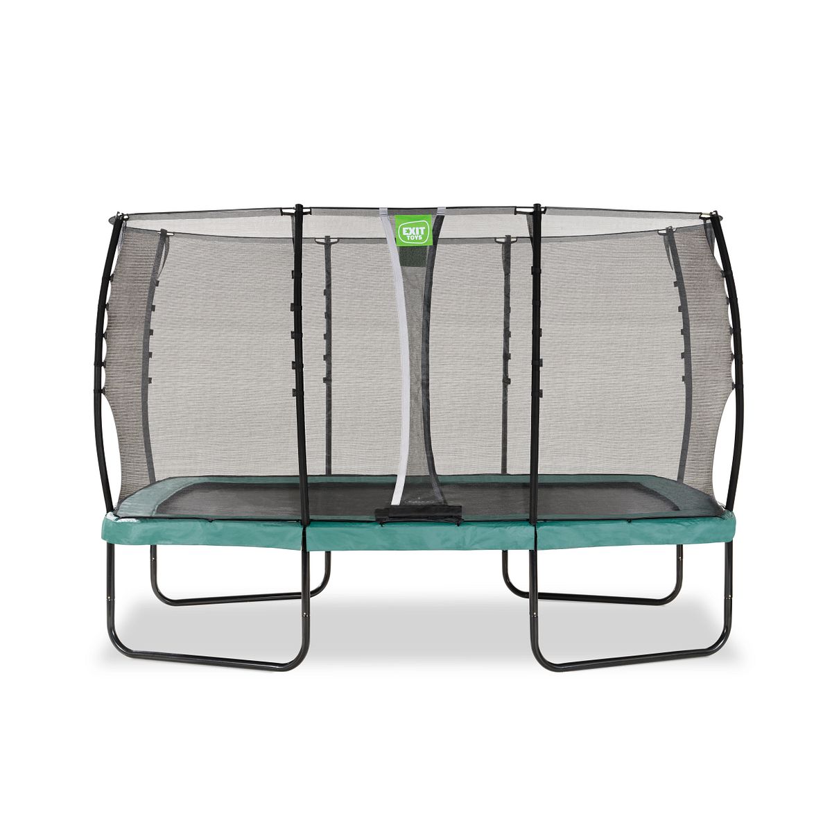 Exit Allure Classic Trampolin mit Sicherheitsnetz 214 x 366 cm grün
