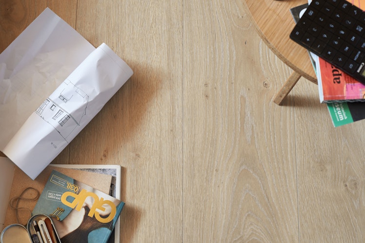 MEISTER Laminatboden MeisterDesign. laminate LL 250 2052 x 248 x 10 mm 06380 Eiche Atacama Porensynchron-Struktur