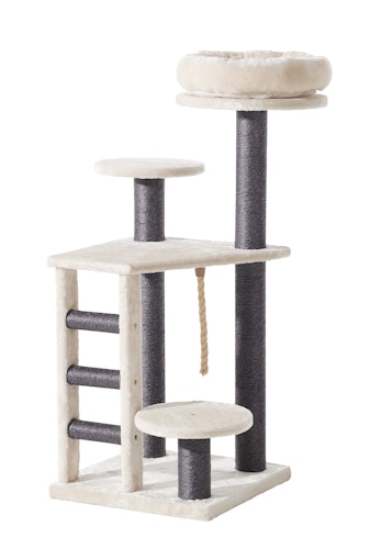 NOBBY Kratzbaum Classic "DONACO" cream; 48 x 48 x 116 cm