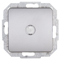 Kopp Universalschalter MILANO edelstahl, beleuchtet