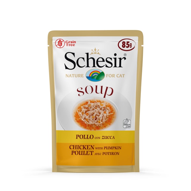 Schesir Cat Soup 85 Gramm KatzennassfutterVorschaubild