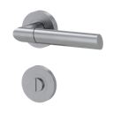 Vorschaubild Griffwerk Türgriff MONICA Schraubrosette- Perla Silbermatt - Auslaufartikel