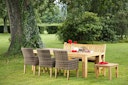 Diamond Garden Tisch CHATEAU 300 x 100 cm, Recycled Teak