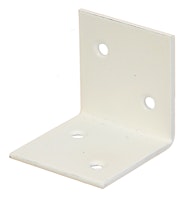 Alberts® Breitwinkel weiß beschichtet  40x40x40 mm