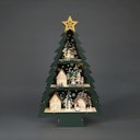 Vorschaubild Konstsmide Weihnachtsbeleuchtung LED Holzsilhouette Weihnachtsbaum, batteriebetrieben