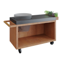 Vorschaubild OFYR Kamado Table Corten 135 PRO Concrete BGE